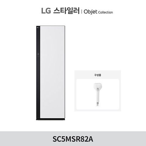 LG전자 (에센스화이트/스티머)LG 2025 NEW 스타일러 오브제컬렉션 SC5MSR82A + 실리트 스텐냄비, 인덕션