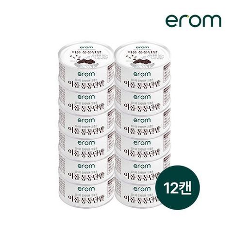 이롬 이롬 통통단팥 12캔(120g*12캔)