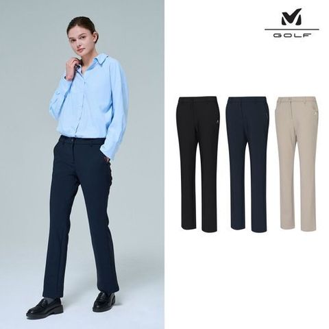밀레 골프 25FW 여성 트리코트 본딩팬츠 3종