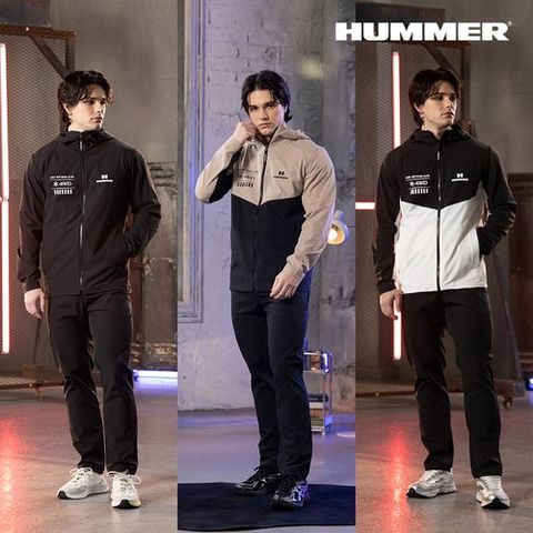 [HUMMER]25SS 남성 H2 아우터 셋업 2종