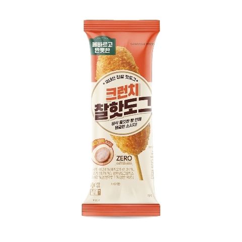 신세계푸드 [올바르고 반듯한] 크런치찰핫도그 25봉