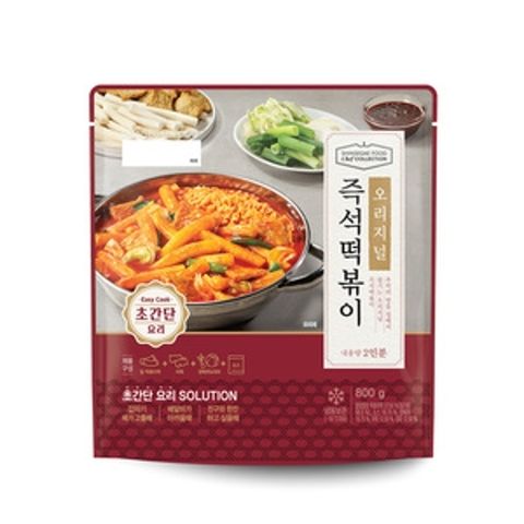 신세계푸드 [쉐프컬렉션] 오리지널 즉석떡볶이 800g*5팩