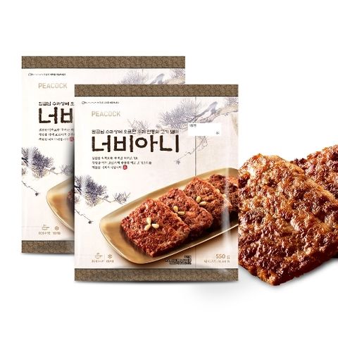 피코크 너비아니 550g*2팩