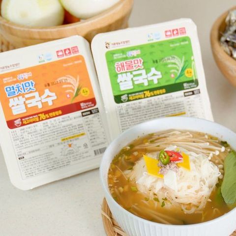 거류 [공룡별미]고성 쌀국수 2종 세트 10개 (멸치맛 5개+해물맛 5개)