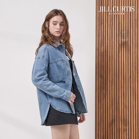 질커티스 여성 오버핏 데님 자켓 1종