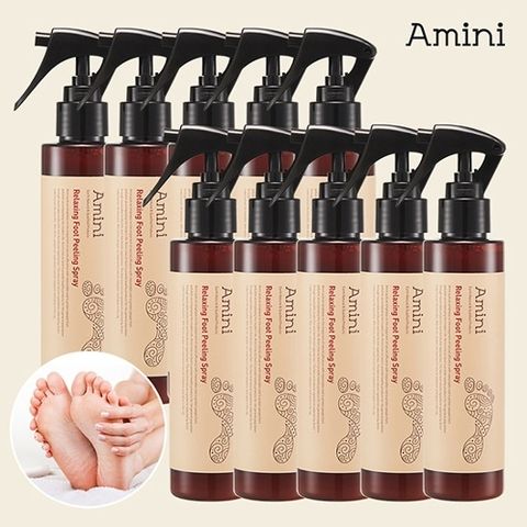 아미니 릴렉싱 풋스파 풋스프레이 10개 패키지(마니아 구성)
