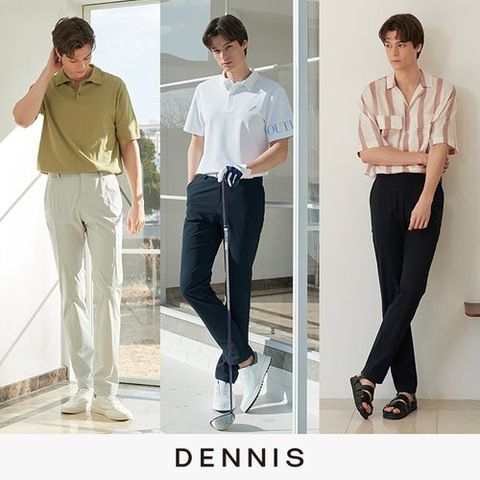 데니스 골프 남성 텐션 팬츠 3종