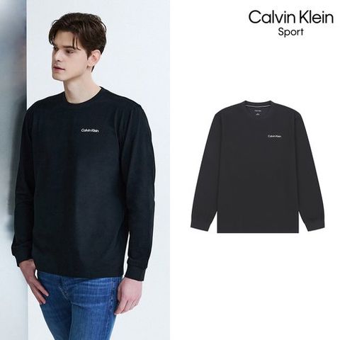 [캘빈클라인]CKS 긴팔티셔츠 남성 블랙 1종