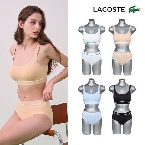 라코스테 훅앤아이 브라팬티  패키지(4세트)