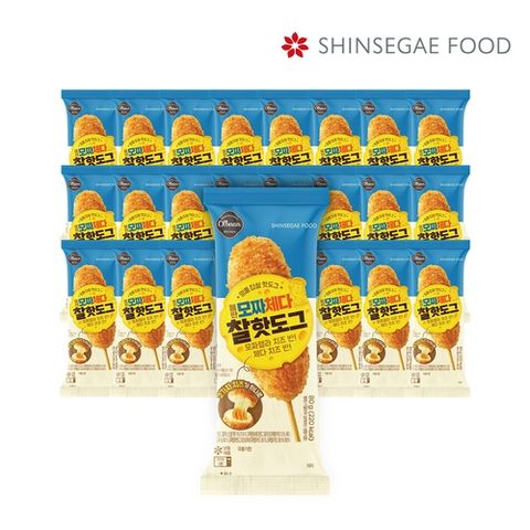 [올반][T][올반]모짜체다핫도그 25봉(모짜렐라반/체다치즈반)