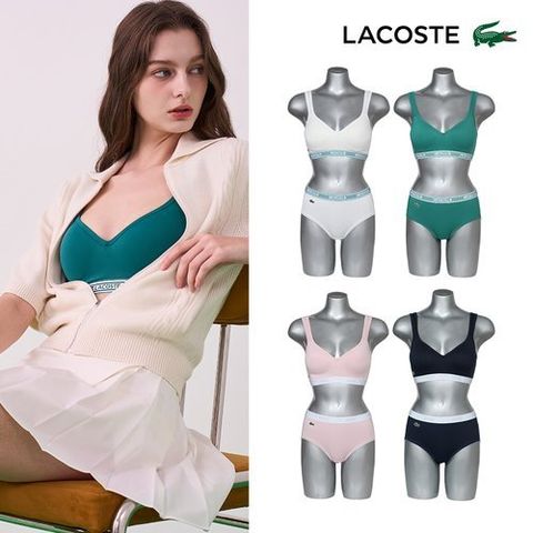 라코스테 입는 브라팬티 패키지(4세트)