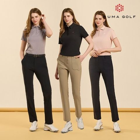 푸마골프 25SS 트리코트 팬츠 여성 2종