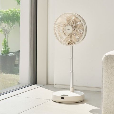 (주)한경희생활과학 한경희 무선 폴더블 팬큘레이터 아이보리 1세트(HEEF-D901IV)