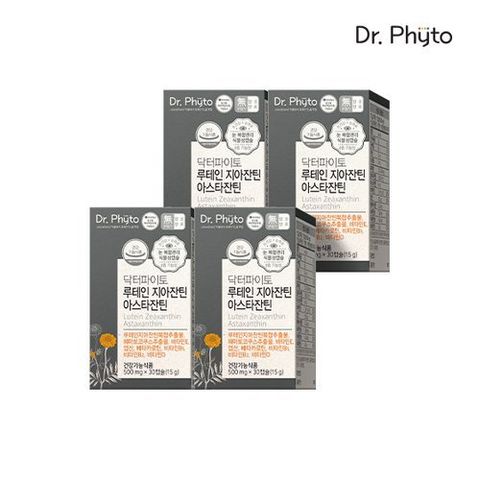 닥터파이토 루테인 지아잔틴 아스타잔틴 3+1박스