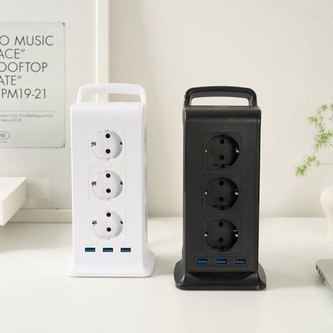 텔로 핸디형 타워멀티탭 15구 (USB 3구 포함)