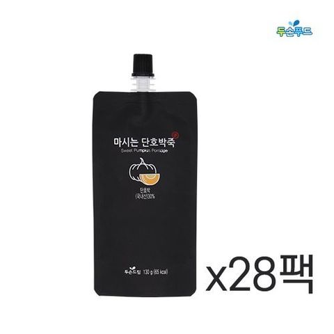 두손푸드 마시는 단호박죽 130g*28팩