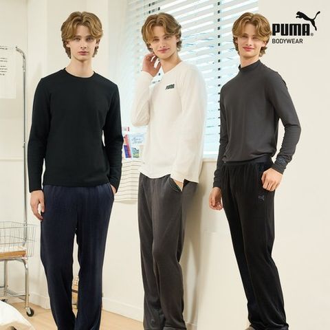 푸마 (25FW) 푸마 골지 벨로아 남성 팬츠 패키지(3종)