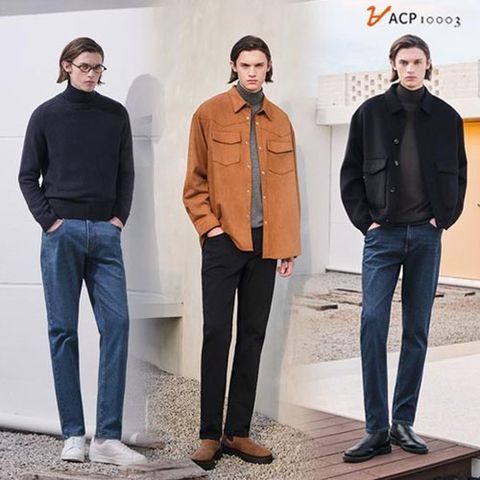 ACP 남성 웜에어 기모데님 3종