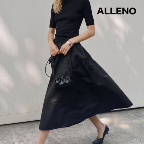 알렌오 [ALLENO] 26FW 볼륨 스커트