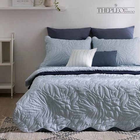 더플레오 SS)시어서커 스프레드2장 + 시어서커 바디필로우 1개 풀세트