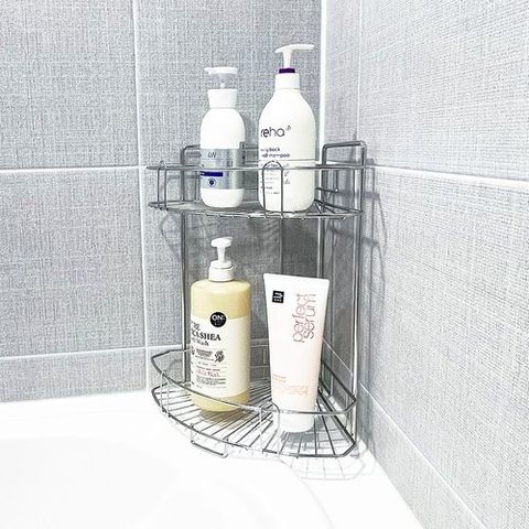 아이넥스 다용도 코너선반(2단)