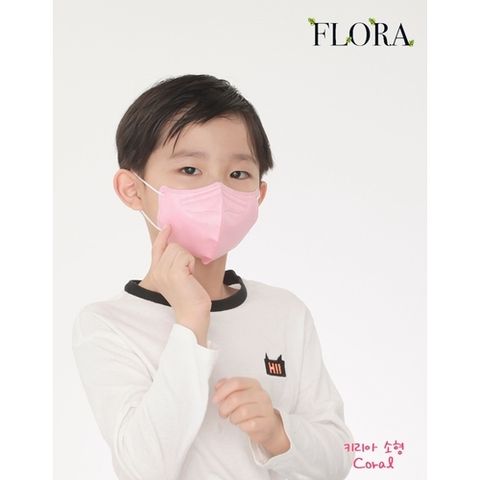 키리아마스크 플로라 KF94 새부리형 컬러마스크 100매(소형)