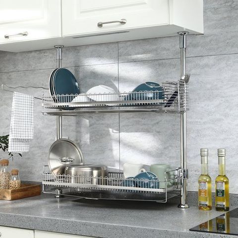 아이넥스 키치니크 기둥형 싱크랙(사은품 접시스탠드)