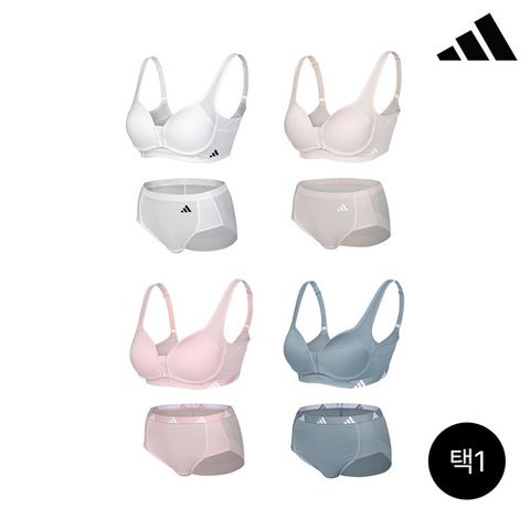 아디다스 썸머 커버업 브라팬티 1세트