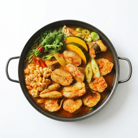 청정한상 곤이가득 부산 동태탕 밀키트 쿠킹박스 450g 2팩(6인분)