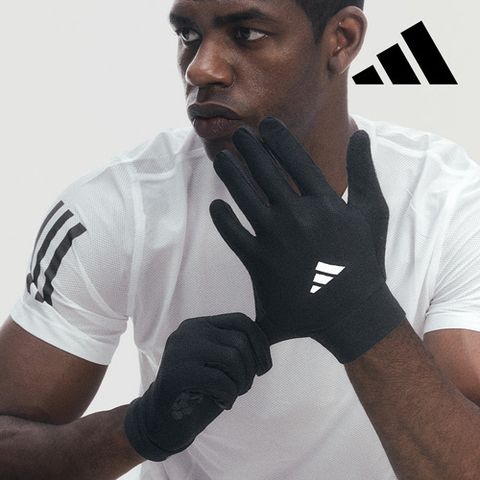 아디다스 풀핑거 러닝 장갑 축구 헬스 글러브 스마트폰터치 등산 자전거 바이크 겨울