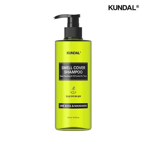 [쿤달]올데이 스멜커버 청소년샴푸 400ml 라임바질앤만다린