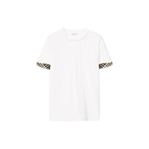 Burberry 버버리 체크 반팔 티셔츠