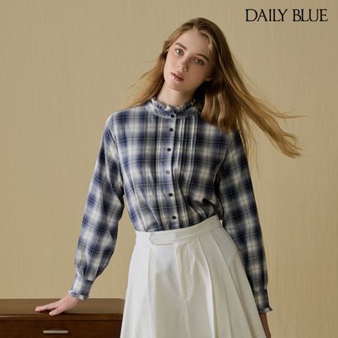 데일리블루 25FW 프릴 블라우스 3종