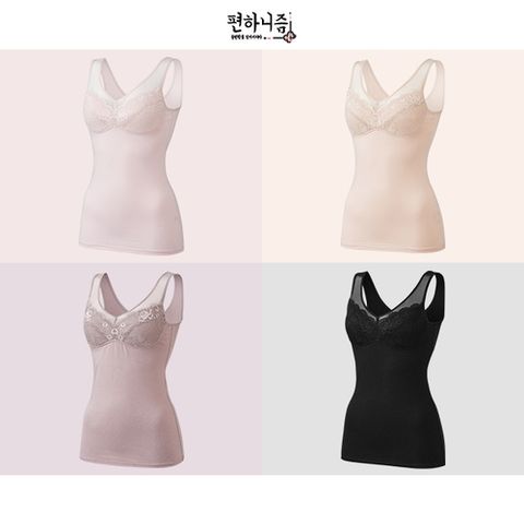 편하니즘 코튼레이스 란쥬 4종