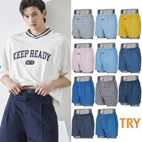 TRY (25SS 신상) 트라이 코튼 100 트렁크(11종)