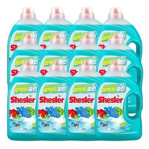 아토세이프 쉬슬러 퍼펙트클린 액체세제 에이프릴3.05L 12개