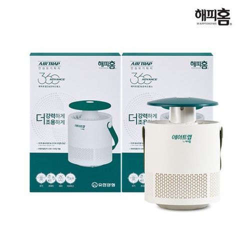 유한양행 해피홈 에어트랩 어드밴스 더블세트