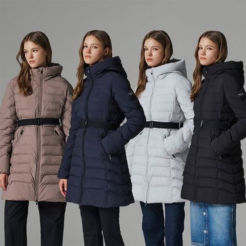 Calvin Klein (베이지90)여성 에센셜 시그니처 패딩