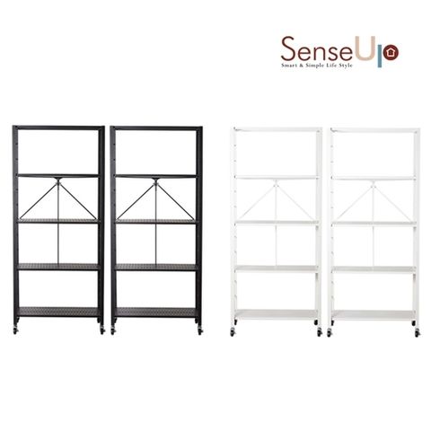 센스업 (5단+5단/화이트) NEW 센스업 높이조절 폴딩선반