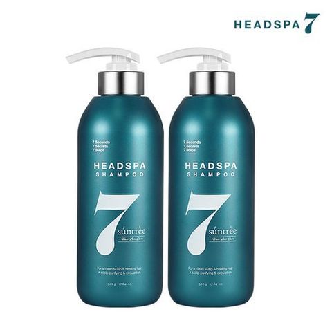 헤드스파7 탈모증상완화 썬트리샴푸 500mlx2