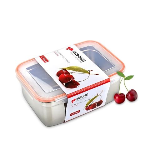 키친아트 스텐밀폐용기 사각9호