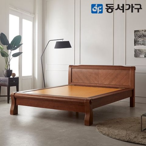 [동서가구]M71 편백 인볼브 적용 황토 흙침대 퀸 Q DF634370
