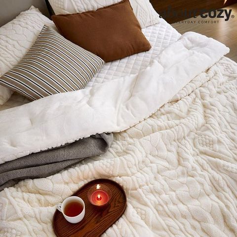 어바웃코지 (SS)니트극세사 차렵이불패드세트