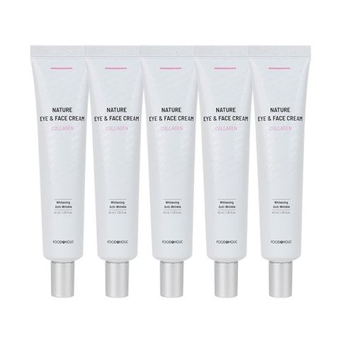 [푸드어홀릭](5개)푸드어홀릭 네이처 콜라겐 아이 앤 페이스 아이크림 40ml