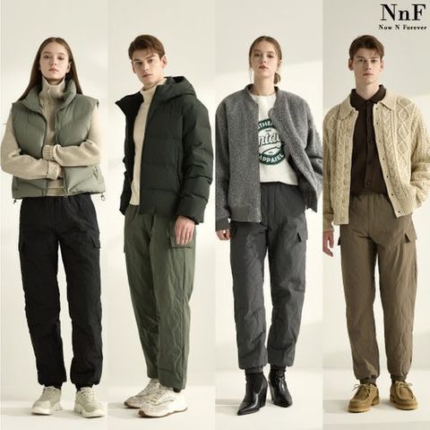 NnF 남녀공용 보아퍼 오리털 퀼팅 팬츠 1종