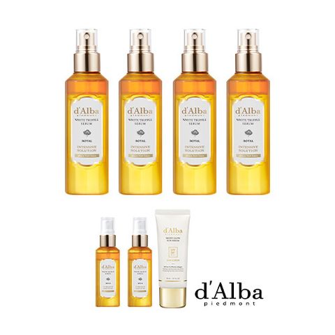 달바 *화이트 트러플 로얄 인텐시브 세럼 100ml 4병+60ml 2병+선세럼 1개