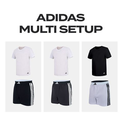 아디다스 정품 멀티 액티브 셋업 6종 패키지