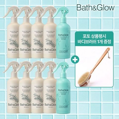 배쓰앤글로우 매니아 배쓰앤글로우 필링워터 10개(만다린8+우드세이지2)+포토상품평 시 바디브러쉬1종
