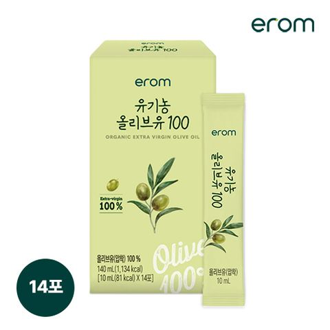 이롬 이롬 유기농 올리브유 100 1박스(14포)