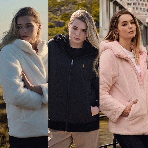 USPA 리버시블 패딩 점퍼 [여성]